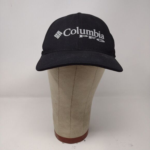 Columbia Mens PFG Performance Fishing Gear Black Fitted Hat Cap Size L / XL - Picture 2 of 12